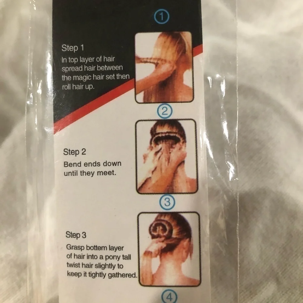 European Bun-Maker Dark Brown Color Brand New in package